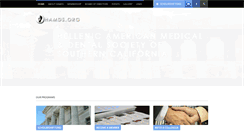 Desktop Screenshot of hamds.org