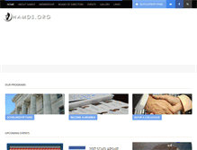 Tablet Screenshot of hamds.org